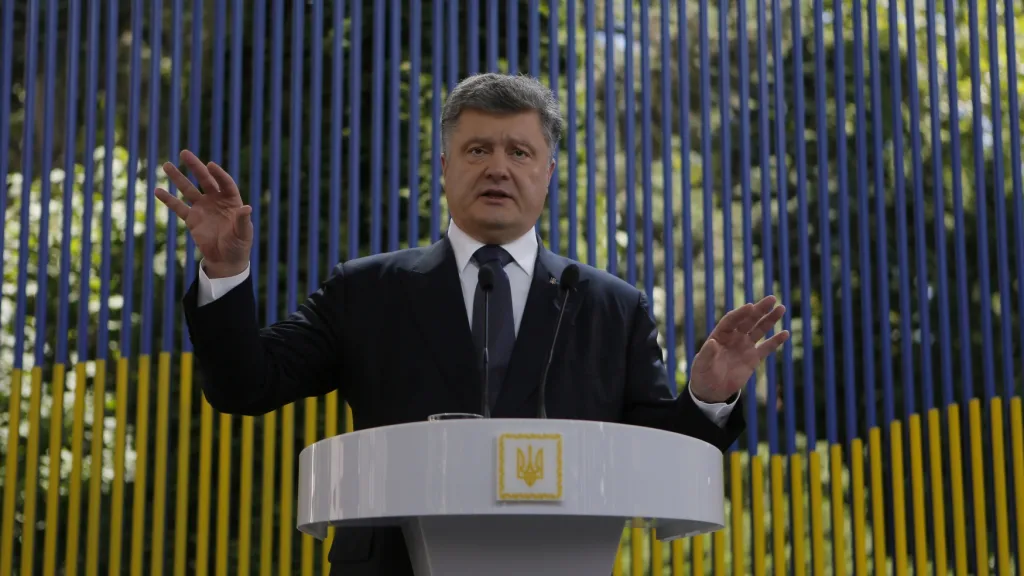 Ukrajinský prezident Petro Porošenko