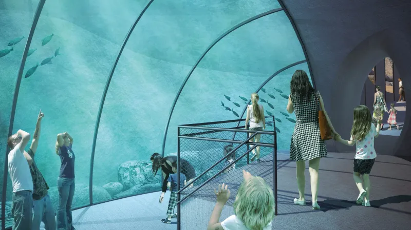 Budoucí expozice ledních medvědů