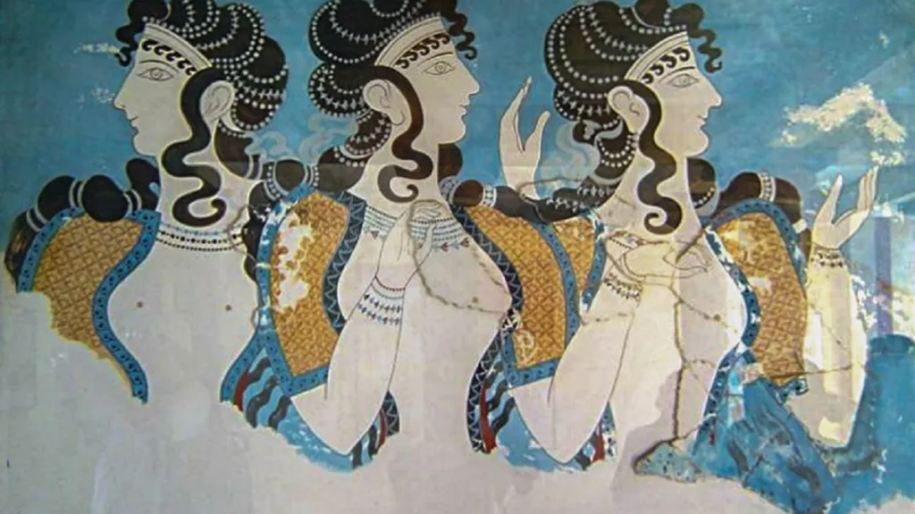 Fresky z Kréty
