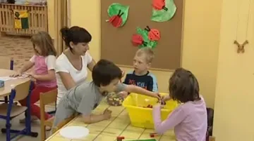 Děti v mateřské školce
