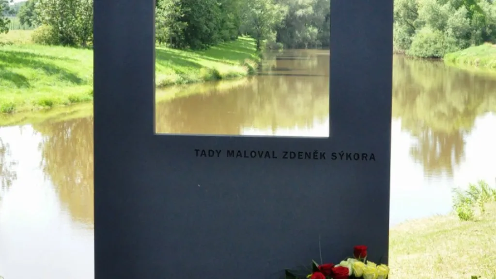 Vzpomínka na malíře Zdeňka Sýkoru v Počedělicích