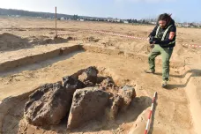 Archeologové našli u Bzence keltskou železářskou pec ze třetího století před Kristem