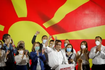 Severomakedonské volby těsně vyhrála sociální demokracie. Bude potřebovat koalici