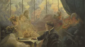 Emil Holárek / Umělcův sen, kolem 1900
