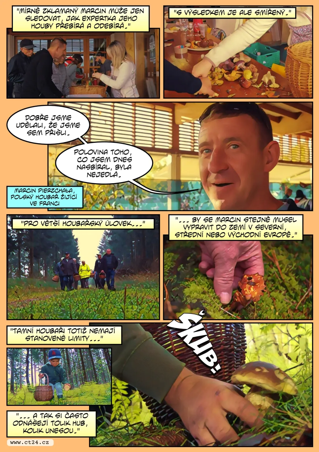 Plné košíky hub se mohou vymstít