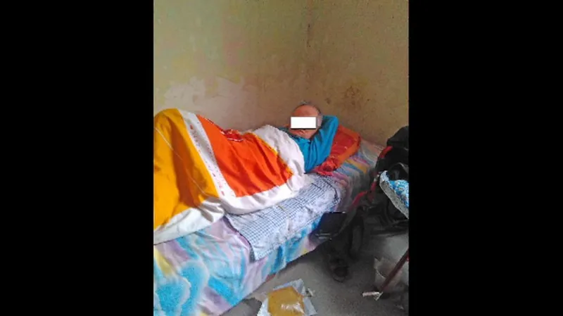 Pokoj lazaretu před