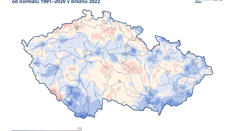 Odchylka teploty vzduchu