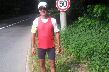 Lounský sportovec Miroslav Kalina běží napříč republikou