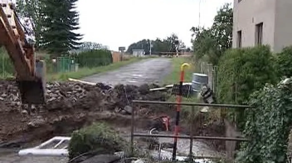 Následky povodně