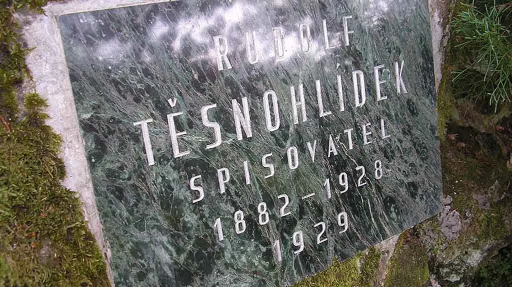 Pamětní deska Rudolfa Těsnohlídka