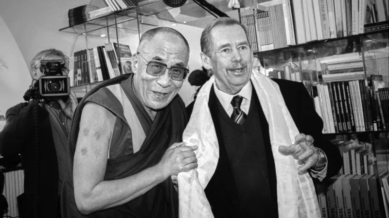 Václav Havel a dalajlama