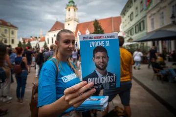 Progresívne Slovensko přežilo neúspěchy a doufá, že porazí Fica