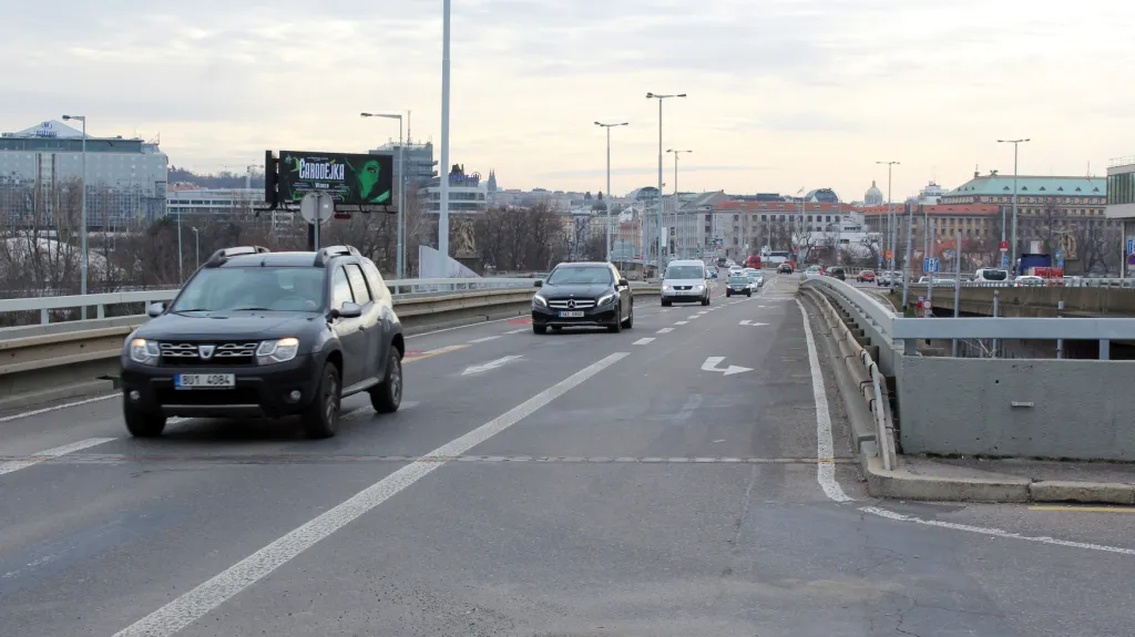 Automobilový provoz v Praze