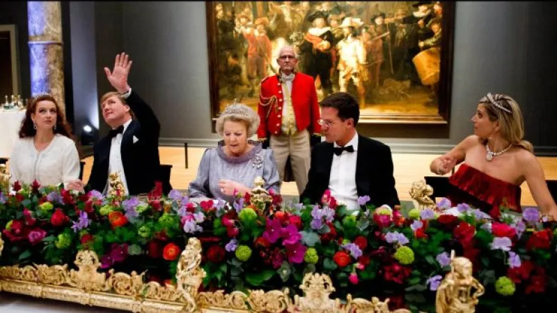 Beatrix vystoupila s posledním projevem