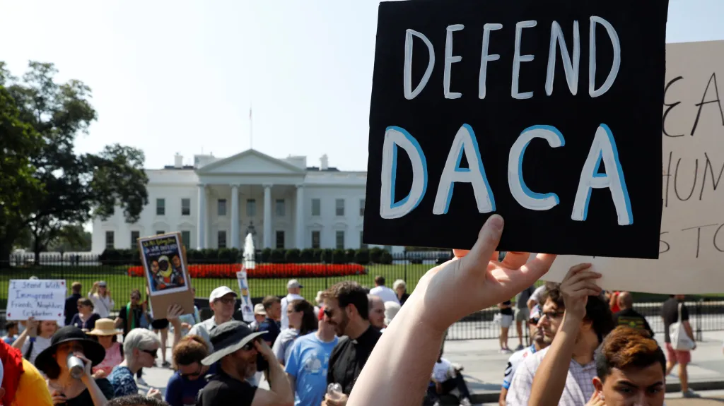 Protesty proti zrušení DACA