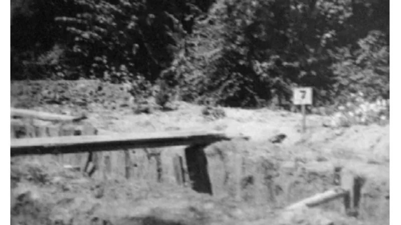 Podoba hromadných hrobů v druhé polovině 40. let