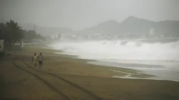 První hurikán v Mexiku