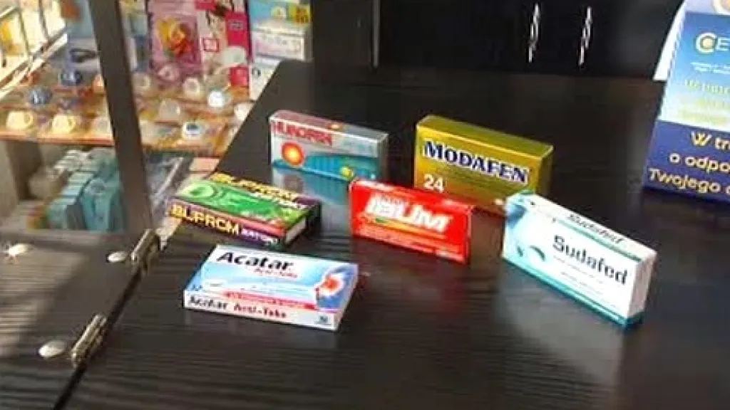 Léky s pseudoefedrinem