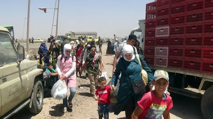 Syřané opouštějí provincii Dará
