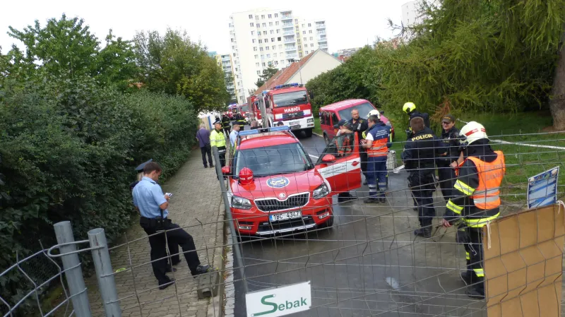 V Arménské ulici v Brně unikal plyn