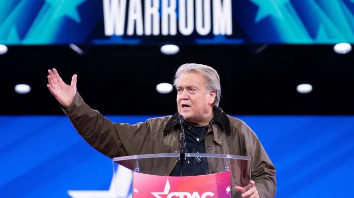 Trumpův exporadce Steve Bannon