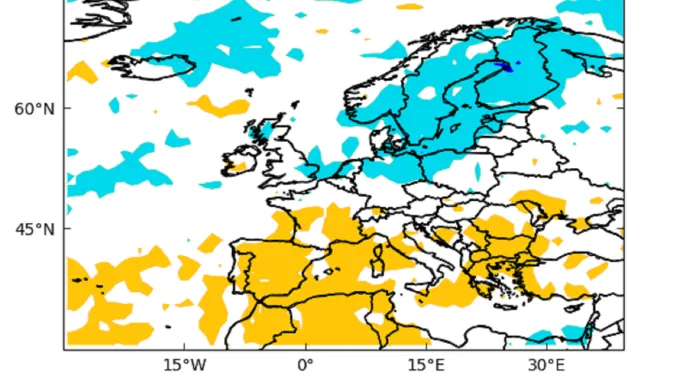 Podle Evropského centra pro sezonní předpovědi je zatím 50% pravděpodobnost jak pro suché a horké léto, tak pro chladné a deštivé