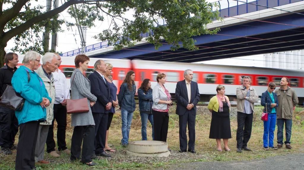 Vzpomínkové setkání k vlakovému neštěstí ve Studénce