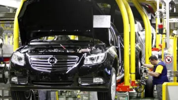 Výroba nových vozů Opel