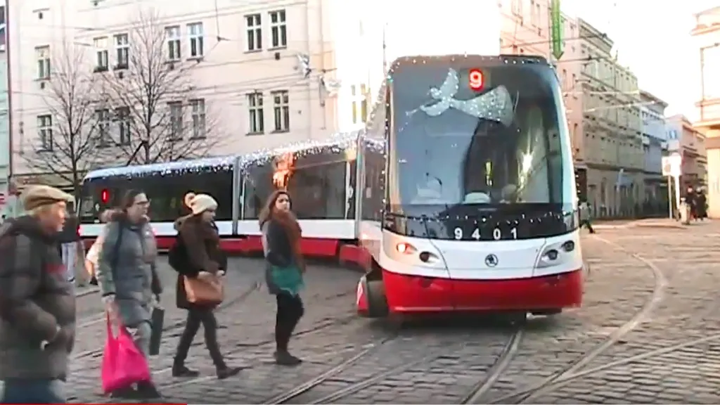 Letos pojede nazdobená tramvaj na dvou linkách