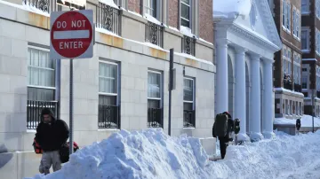 Zima v Bostonu