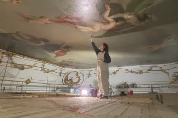 Zámek v Kroměříži prošel rekonstrukcí. Restaurátoři zachránili 175 let starou výzdobu