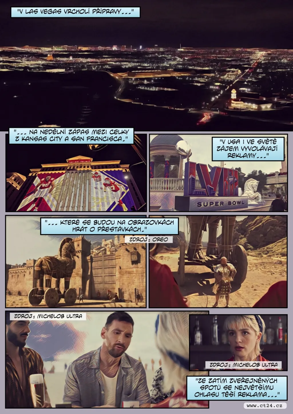 Blíží se Super Bowl. Svátek sportu i reklam