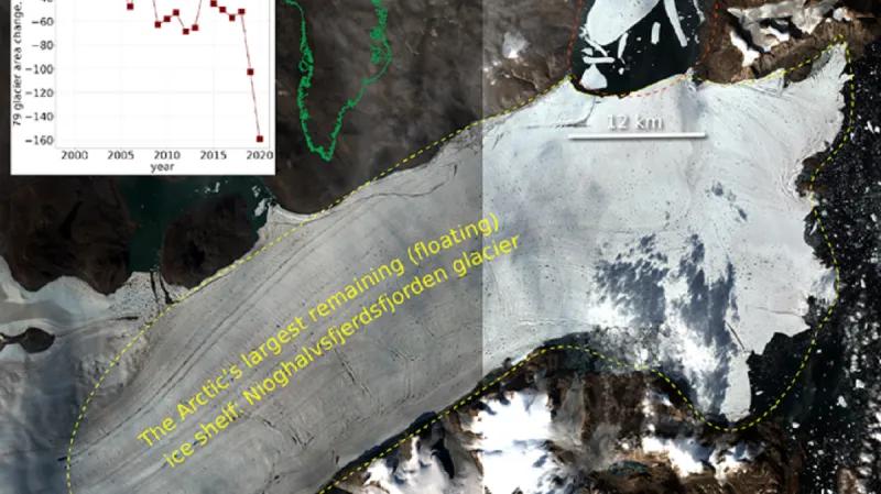 Tání grónského ledovce