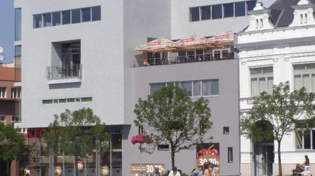 Obchodní centrum Zlaté jablko ve Zlíně