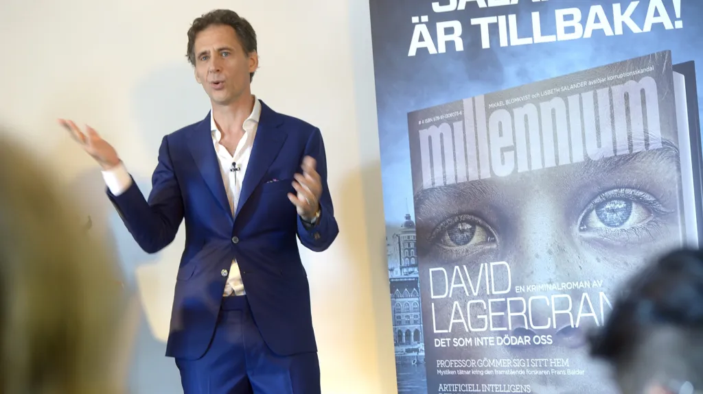 David Lagercrantz představuje čtvrtý díl Milénia - Dívka v pavoučí síti