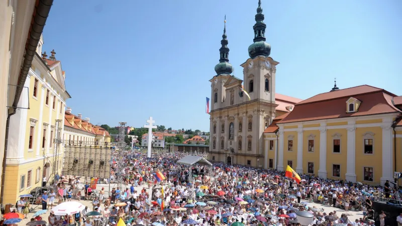 Bohoslužba ve Velehradě