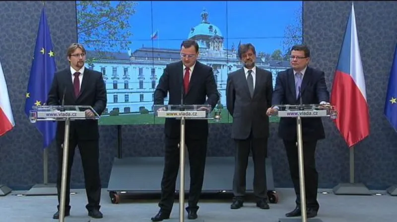 Brífink po jednání vlády