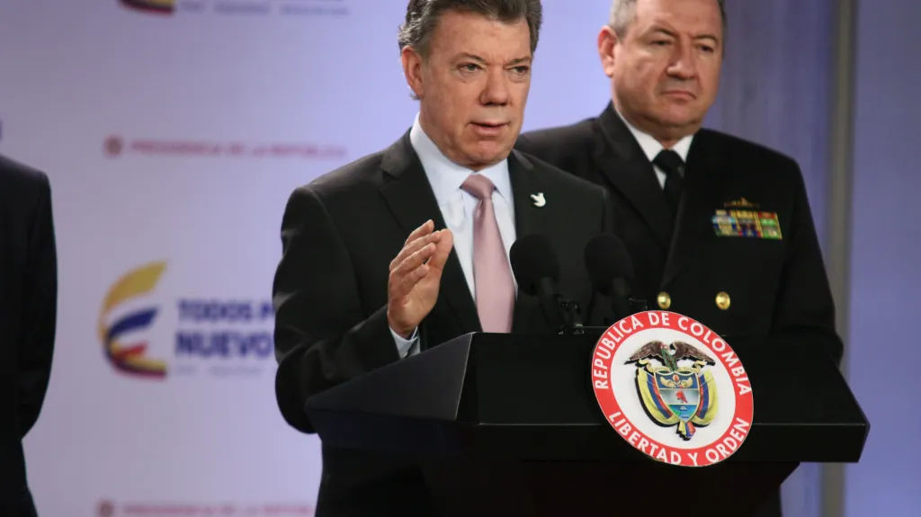 Zabili jsme „Megatea“, hlásí kolumbijský prezident Juan Manuel Santos