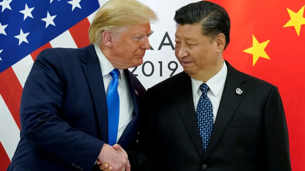 Červnové setkání prezidentů USA a Číny Donalda Trumpa a Si Ťin-pchinga na summitu G20