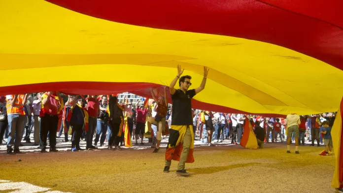 Demonstrace za jednotu Španělska