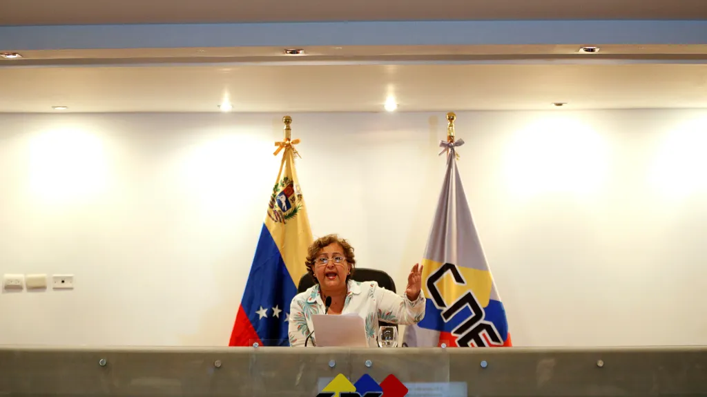 Předsedkyně volební komise Tibisay Lucenaová