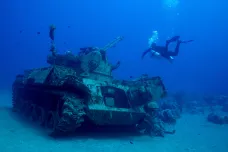 Unikátní jordánské vojenské muzeum se nachází pod hladinou Rudého moře
