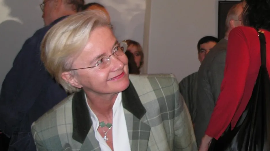 Předsedkyně Nejvyššího soudu Iva Brožová na křtu knihy Jacquese Rupnika