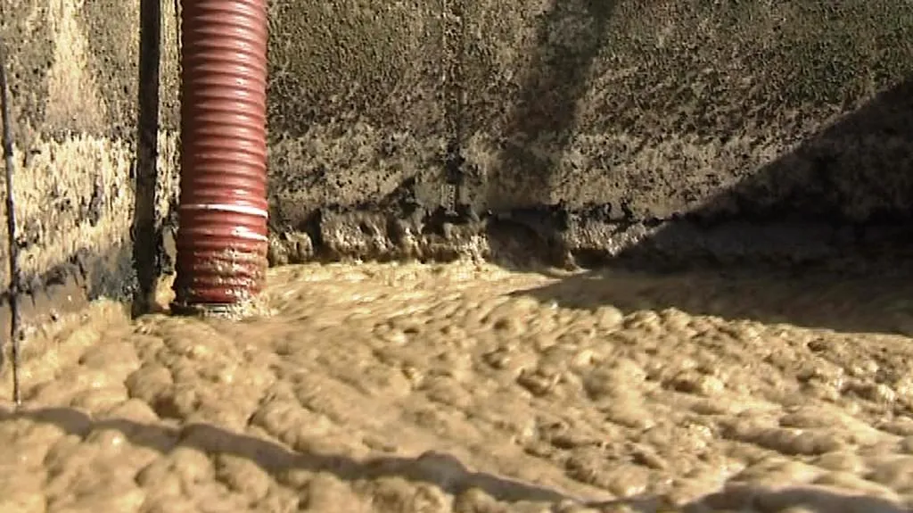 Zanesená čistírna odpadních vod