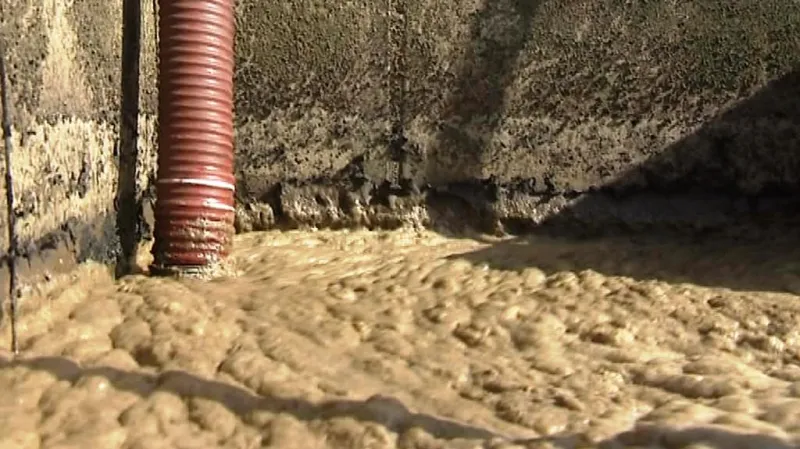 Zanesená čistírna odpadních vod