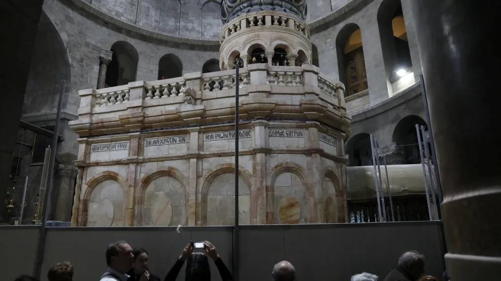 Boží hrob prošel rekonstrukcí