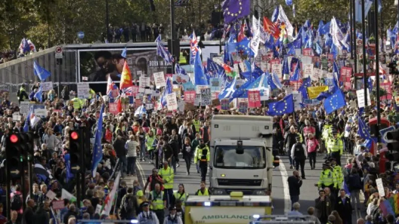 Demonstrace v Londýně