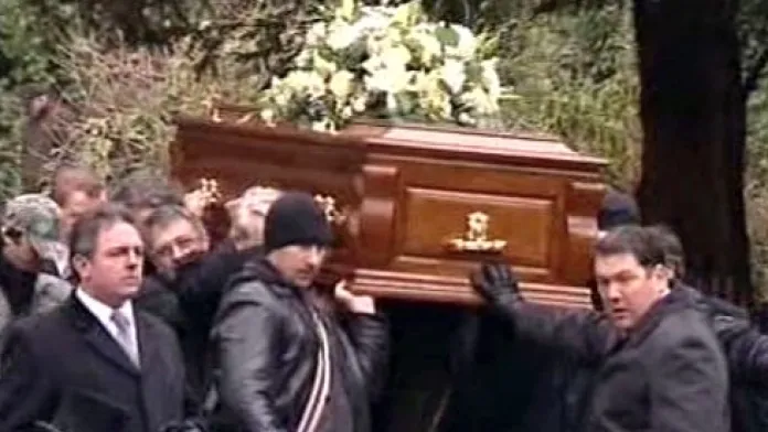 Pohřeb Alexandra Litviněnka