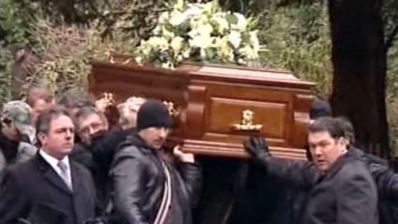 Pohřeb Alexandra Litviněnka