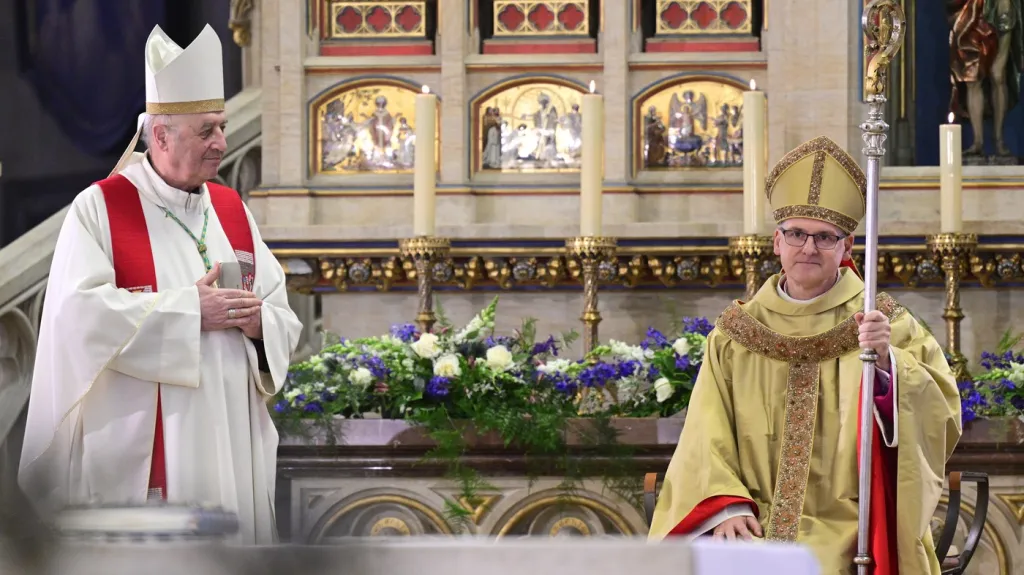 Dosavadní litoměřický biskup Stanislav Přibyl se ujal úřadu pražského arcibiskupa